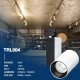 T0401B – 50W 3000K 55˚N/B Ra90 White – Track Light Fixture-Office Track Lighting--2