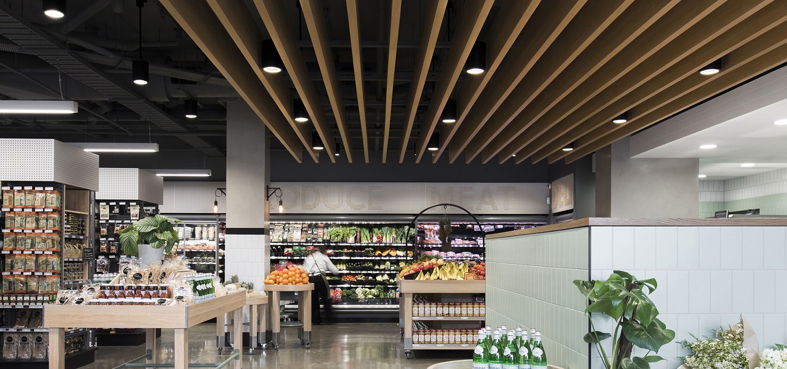 Downlights pentru supermarket