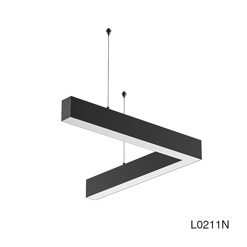 Black 40W 4000K 4700 110˚SLL003-A-L0211N KOSOOM-40w LED Linear Lights--L0211N
