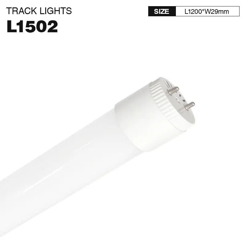L1502 –18W 4000K 120˚N/B Ra80 White– LED Linear Lights-LED Light Tube--L1502
