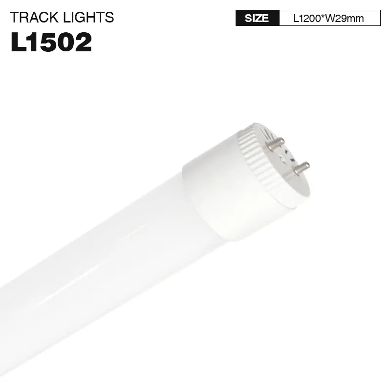 L1502 –18W 4000K 120˚N/B Ra80 Bianco– Luci lineari a LED-Tubo luminoso a LED--L1502