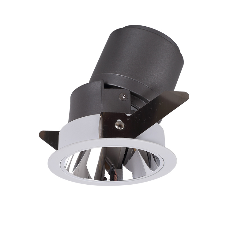 10W Anti Glare Kosoom Indoor Spot Lights LED 800LM Ynboude Spotlight Ferstelbere beamhoek 15 ° / 24 ° / 36 ° MSL07510-Oanpasse