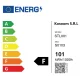 SMD 2835 3000K Ra80 IP44 5W/m 60LEDs/M چراغ ال ای دی نواری-نوارهای روشنایی ال ای دی گاراژ--S0103