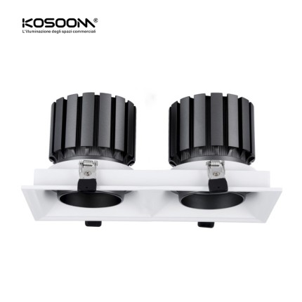 10W Double LED Lens Light - Bridgelux C6 - High Performance - SLF06010S2 - Kosoom-10W LED Spotlights