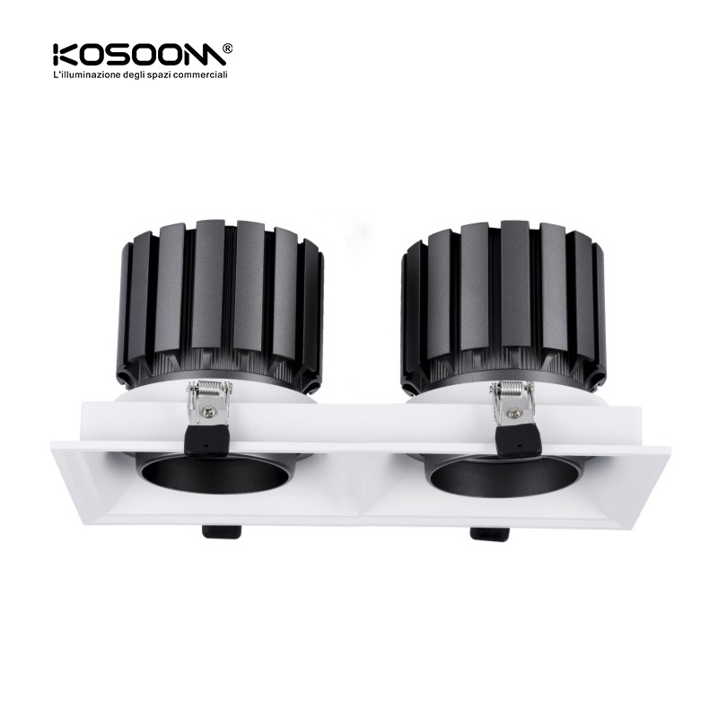 10W dvostruko LED svjetlo - Bridgelux C6 - Visoke performanse - SLF06010S2 - Kosoom-10W LED reflektori