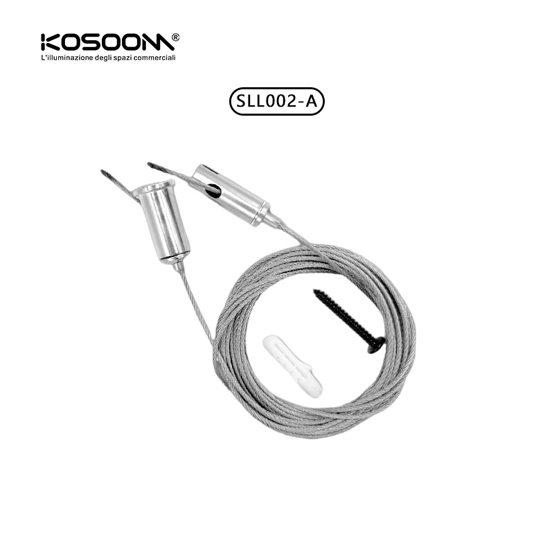 5 Meter Suspension Wire for Lighting Installation - LA1301-SLL002-A-Kosoom-Linear Light Hanging Wire--SLL002 A