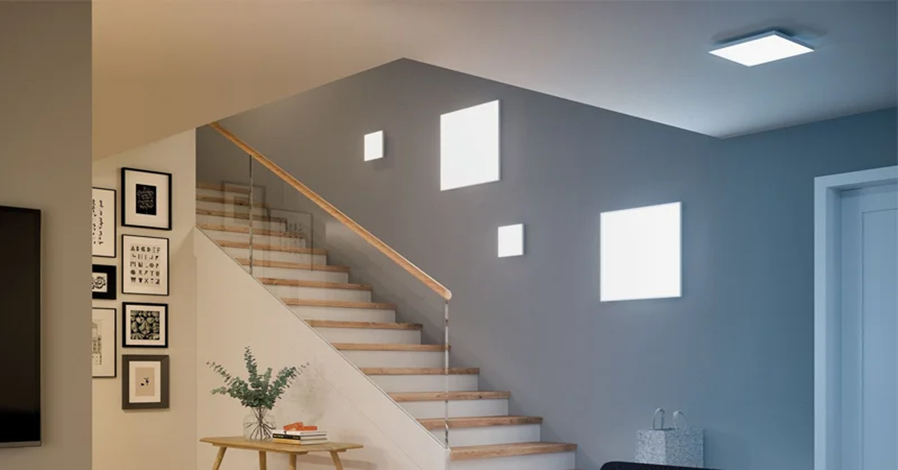 How to cleverly use panel lights in the bedroom-About lighting