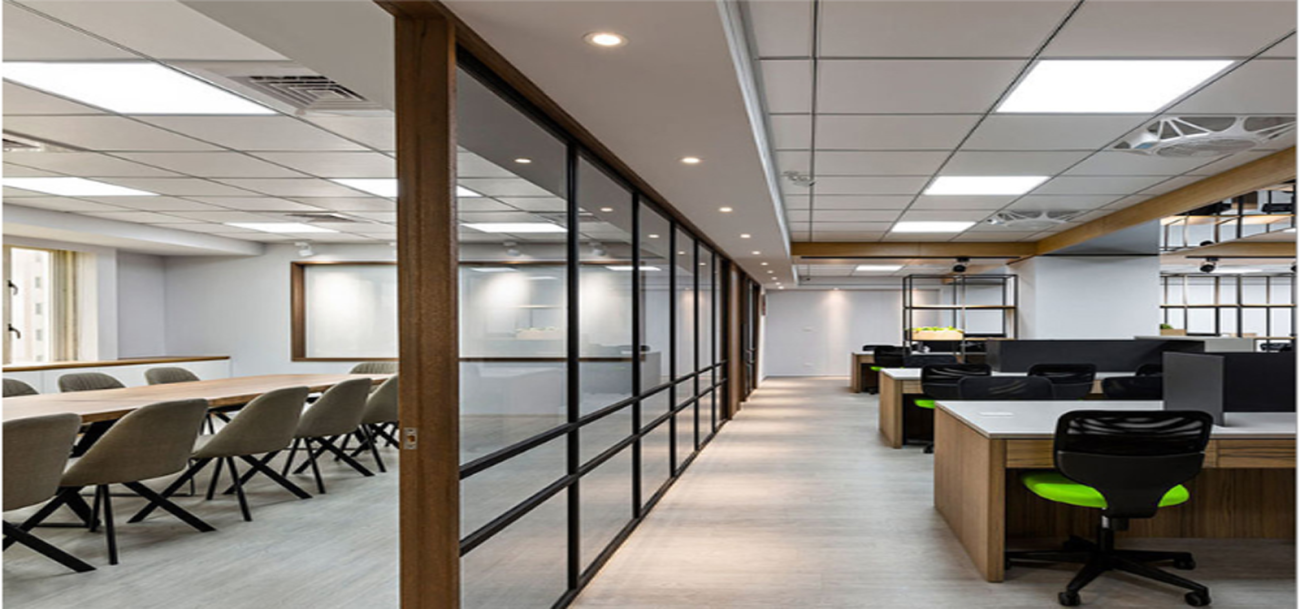 What kind of lighting is best for an office?-About lighting