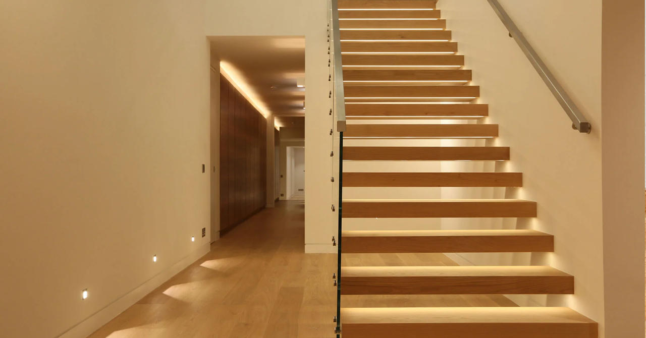 How do you light an indoor stairwell?-About lighting