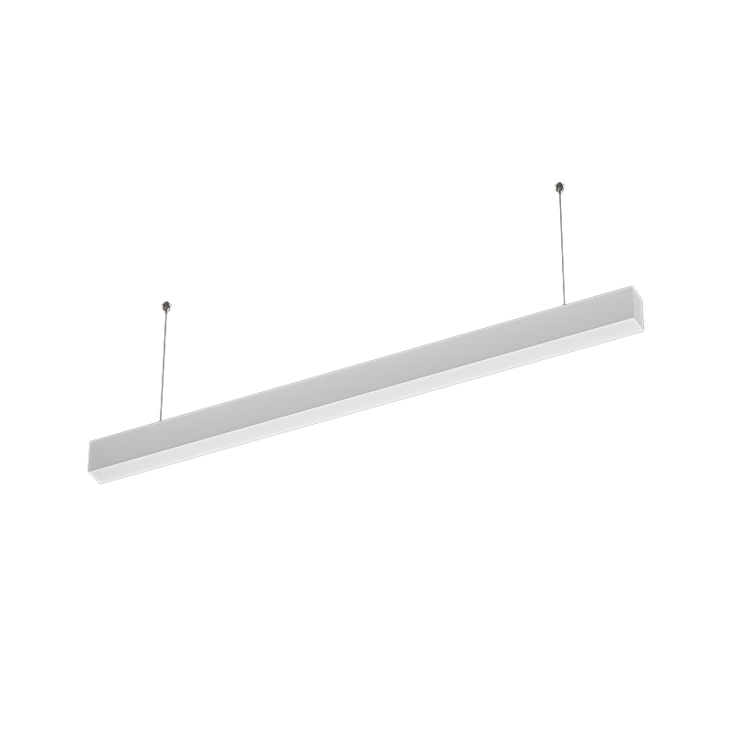Dimmable Daylight LED Linear Pendant Lights White 40W 3000K 4300LM SLL003-A-L0201B by KOSOOM