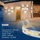 SMD 2835 6500K Ra80 IP20 12W/m 140LEDs/M LED Strip Lights-LED Light Strips for Room - S0308