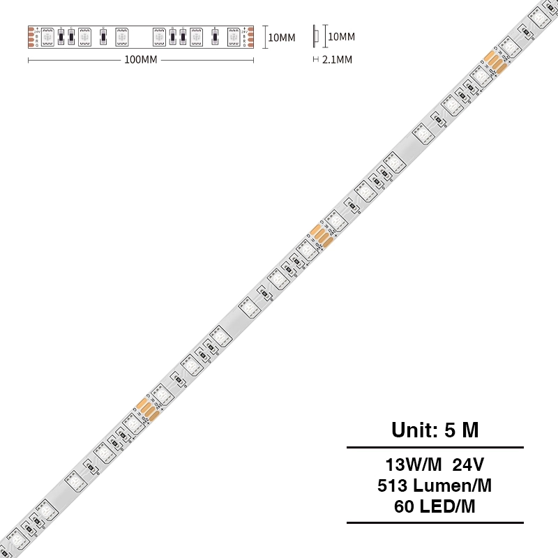 SMD 5050 RGB IP20 13W/m 60LEDs/M RGB LED зурвас гэрэл-ТВ-ийн арын гэрэлтүүлэг--S0601