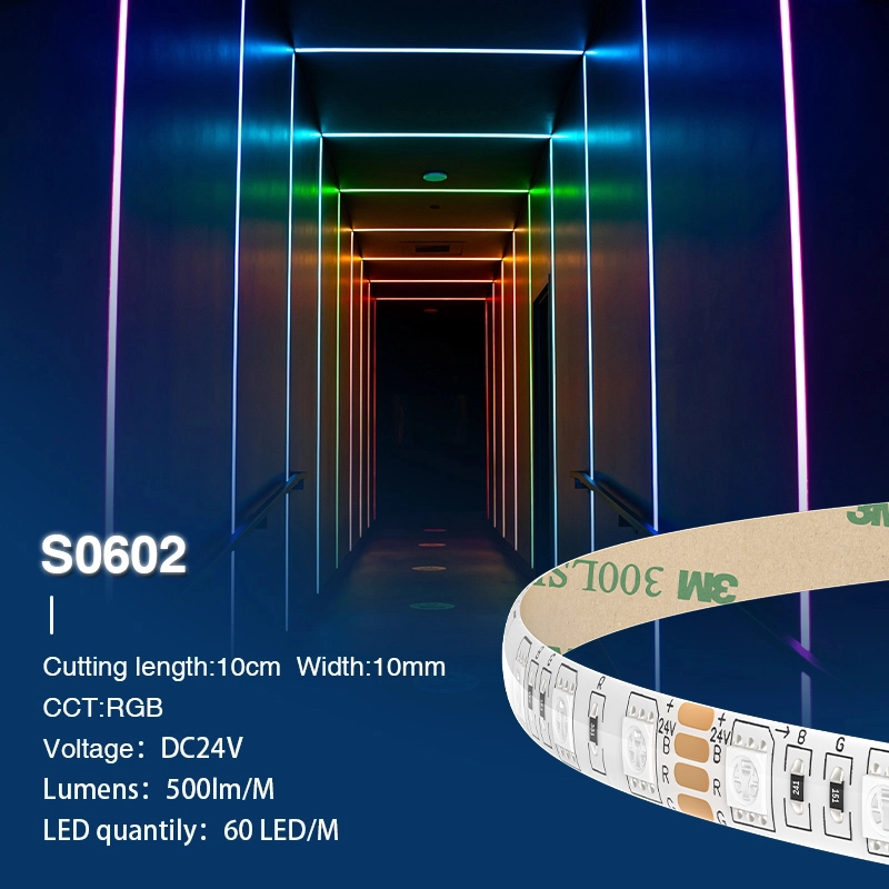 SMD 5050 RGB  IP44 13W/m 60LEDs/M RGB LED Light Strip-Kitchen LED Strip Lights--S0602
