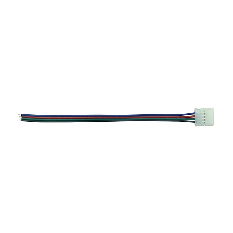 RGB LED Light Strip Accessory Connector Cable Starts with PCB 10MM + 15CM Cable/Suitable for 60 LEDs-LED Strip Light Connectors--S0703