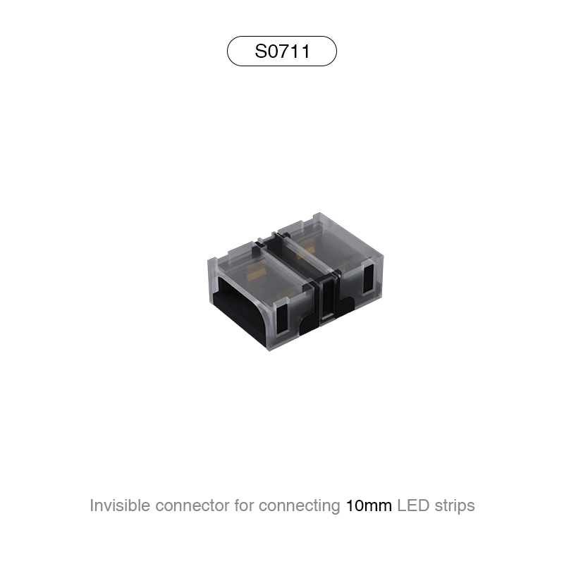 Accessoires/connecteur de connecteur Invisible 10mm/bande lumineuse LED 2 broches/convient pour 240 LED-accessoires-S0711