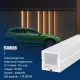 Bandă neon 4000K Ra90 IP65 9.6W/m 120LED-uri/M L50000*W20*H20mm-Iluminare cafenea--S0808