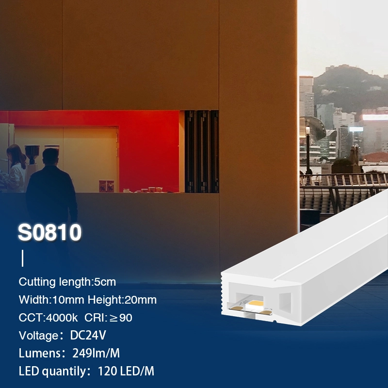 50 Meters IP65 Silicone Light Strip 4000K/24V/120LEDs/M-Light Strip--S0810