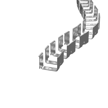 Klapphalterung für STL006-Streifen / H 9 mm * B 13 mm 53 g/m-Zubehör – S0815