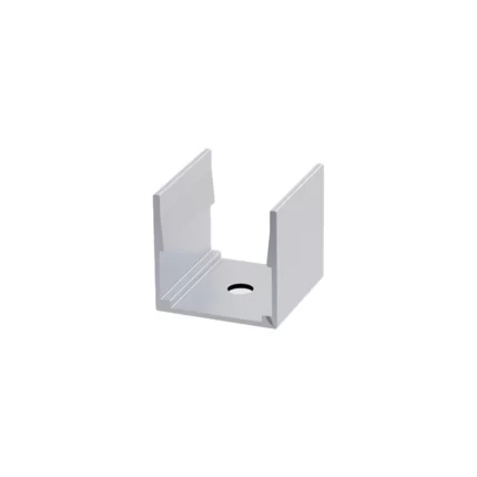 Pentru STL006 Bandă luminoasă 20*20mm/ Clip în aluminiu/H21.5mm* W22.5mm *L20mm-Accesorii--S0820