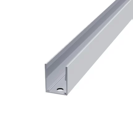 Para tira de luz stl006 10*20mm/perfilo em alluminio/h14mm * w12.5mm * l1000mm /100g/m-acessórios--s0825