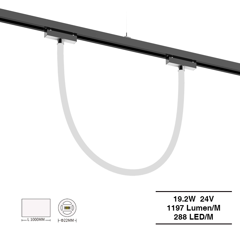 Neon Flex LED Strip 3000K Ra90 IP65 19.2W 288LEDs/M L1000*D22mm-3000k LED Strip Light--S0901
