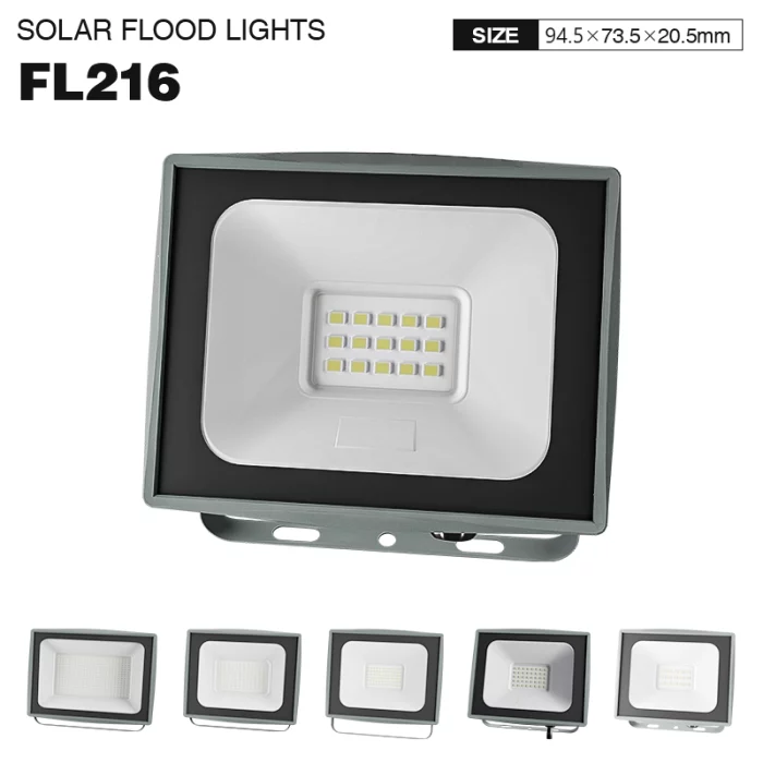 FL216 - 10W 6500k IP65 Ra80 1000lm ਬਲੈਕ - LED ਫਲੱਡ ਲਾਈਟਾਂ-ਆਊਟਡੋਰ ਫਲੱਡ ਲਾਈਟਾਂ-FL000-01