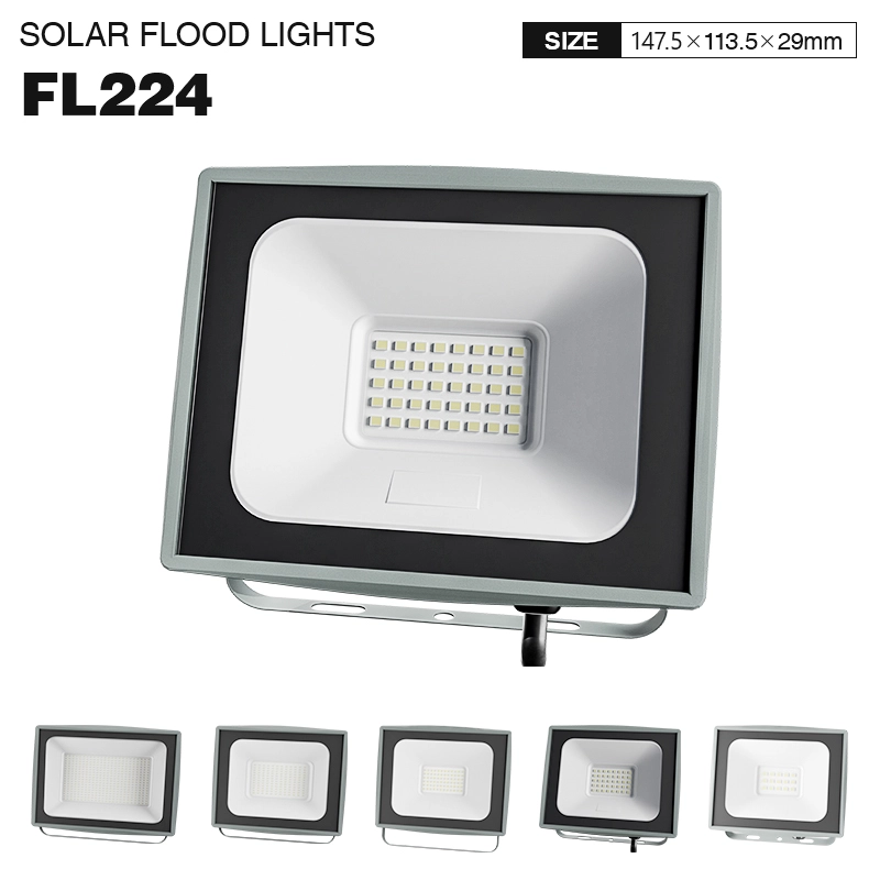 FL224 - 30W 4000k IP65 Ra80 3100lm Black - Outdoor Flood Lights-Outdoor Flood Lights--01