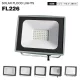 FL226 - 30W 6500k IP65 Ra80 3100lm Black - LED Flood Lights-Outdoor Flood Lights-FL000-01