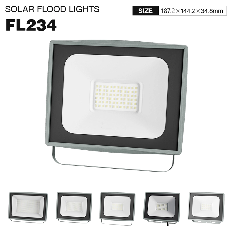 FL234 - 50W 4000k IP65 Ra80 4800lm Negro - Iluminación exterior - Iluminación exterior - FL000-01