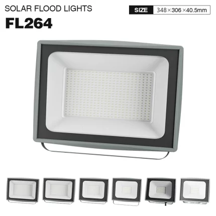 FL264 - 200W 4000k IP65 Ra80 19000lm Wakuda - Kuwala kwa Panja Kwachigumula-Kuwala kwa Chigumula cha LED-FL000-01