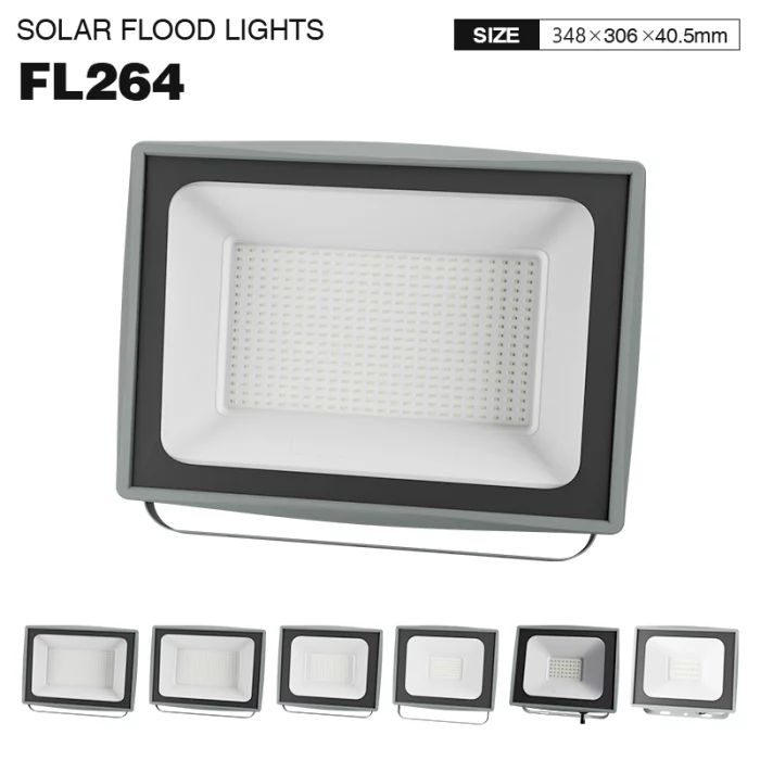 FL264 - 200W 4000k IP65 Ra80 19000lm Svart - Utomhus Flood Lights-LED Flood Lights-FL000-01