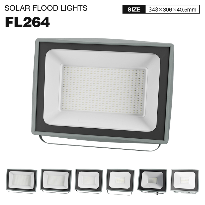 FL264 - 200W 4000k IP65 Ra80 19000lm Black - Outdoor Flood Lights-Outdoor Flood Lights--01