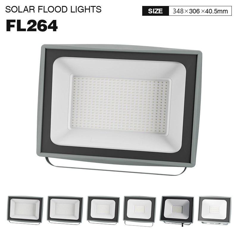 FL264 – 200 W 4000 K IP65 Ra80 19000 lm Schwarz – Flutlichter für den Außenbereich – LED-Flutlichter – FL000-01