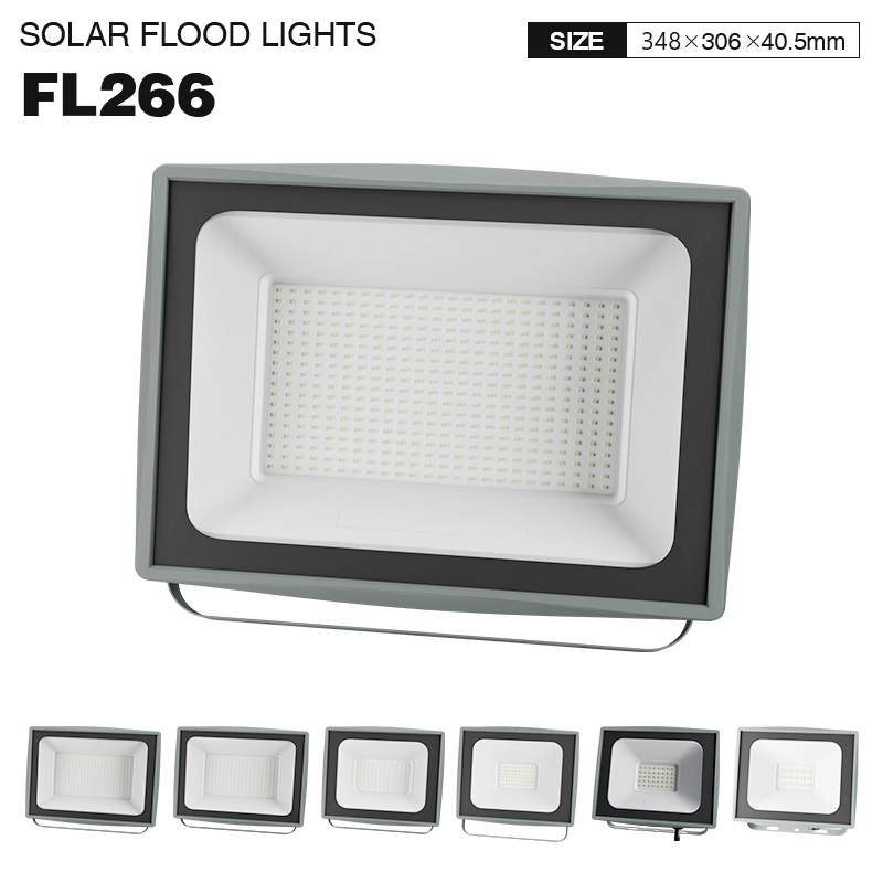 FL266 - 200W 6500k IP65 Ra80 19000lm Black - LED Flood Lights-Outdoor Flood Lights--01