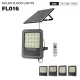 FL016 - 50W 6500k IP65 Ra80 UGR27 - Solar Flood light-Outdoor Lighting-FL000-01