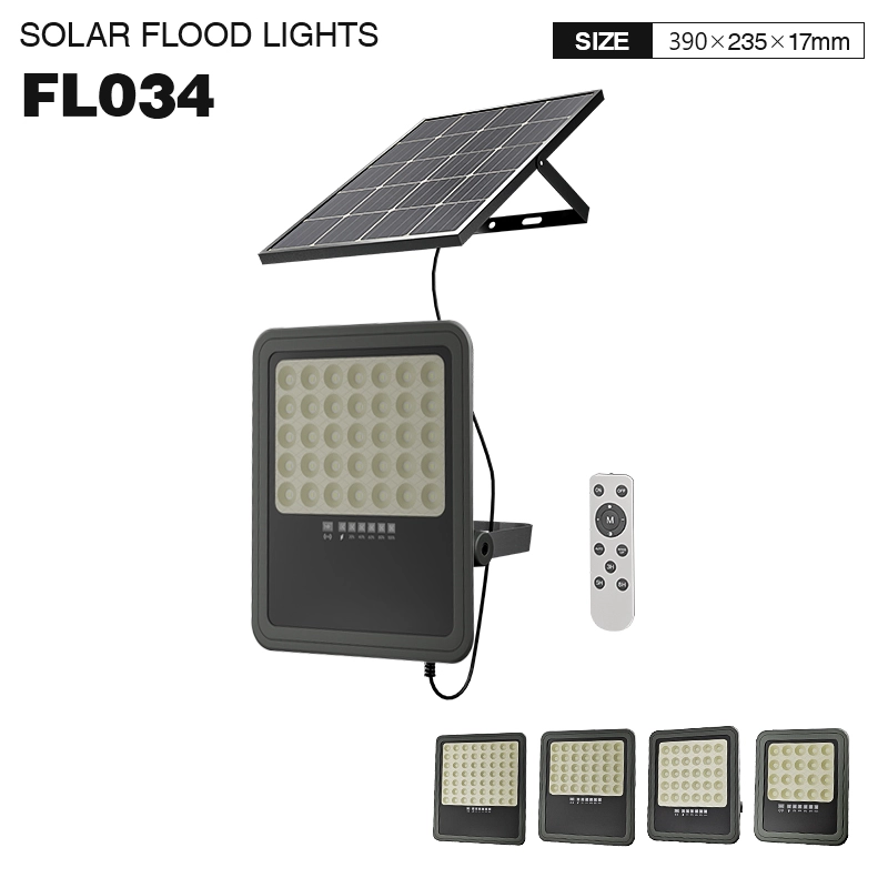 FL034 - 200W 4000k IP65 Ra80 UGR27 - Solar Iwwerschwemmungslicht-Solar Héichwaasser-FL000-01