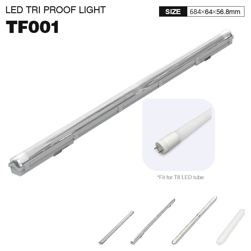 چراغ سه گانه LED - Kosoom TF001-نورپردازی انبار--01