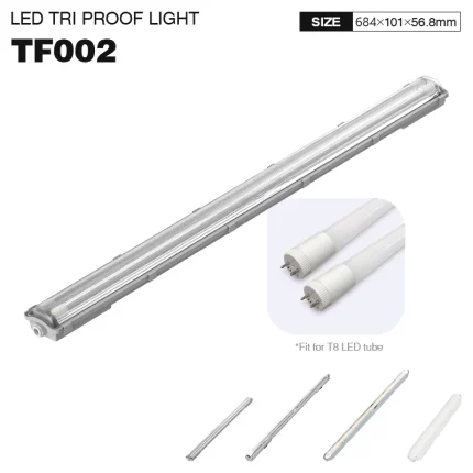 Светодиодный трехпросветный светильник - Kosoom TF002-LED Tri Proof Light — 01