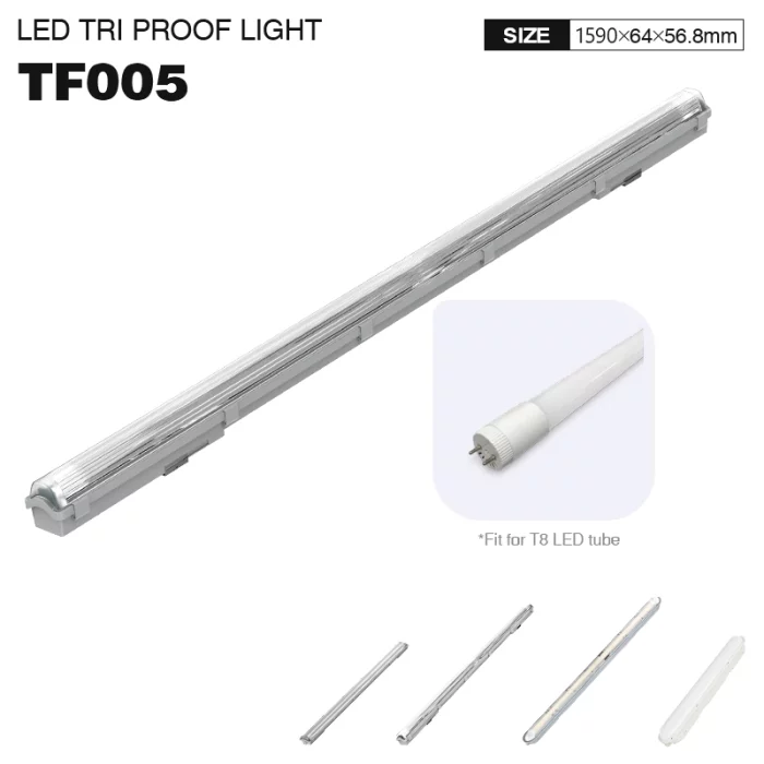 Lampu Bukti Tri LED - Kosoom TF005-Pencahayaan Industri--01
