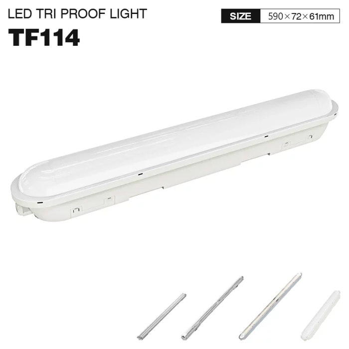 Светодиодный трехпросветный светильник - Kosoom TF114-LED Tri Proof Light — 01
