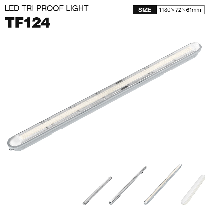 LED Tri Proof Light - Kosoom TF124-Warehouse Lighting--01