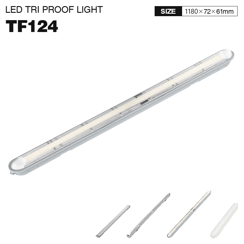 LED Tri Proof Light - Kosoom TF124-Industrial Lighting--01