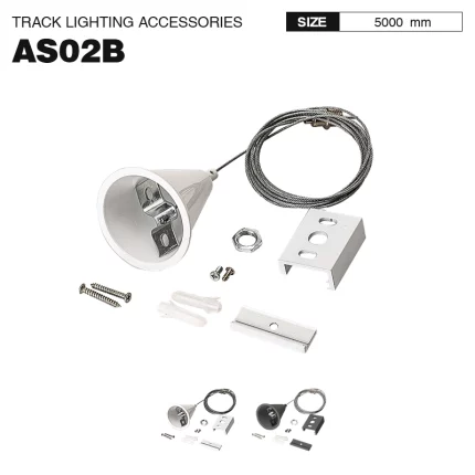 Track Suspension Kit/5m/White-AS02B-Accessories--01