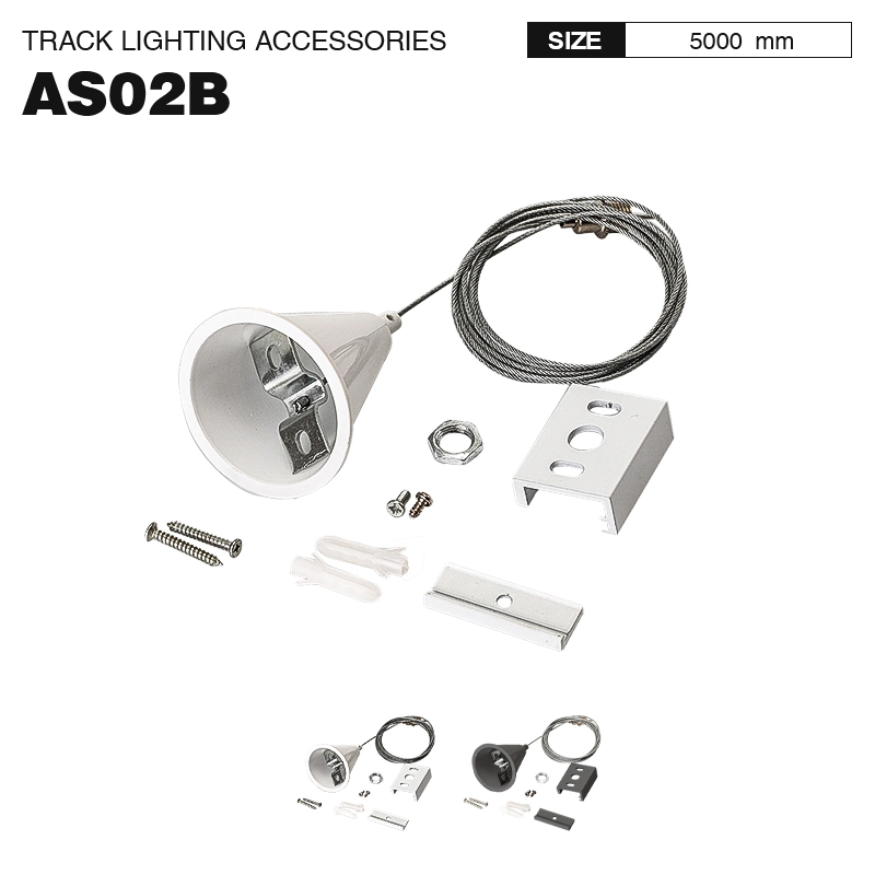 Track Asma Kit/5m/White-AS02B-Accessories--01