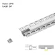 LED aliuminio kanalas L2000 × 55.5 × 14.9 mm - SP46-LED profilis--01
