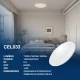 CEL033 - 3000K 24W Rond Blanc - Plafonniers LED-Plafonniers de Couloir--02