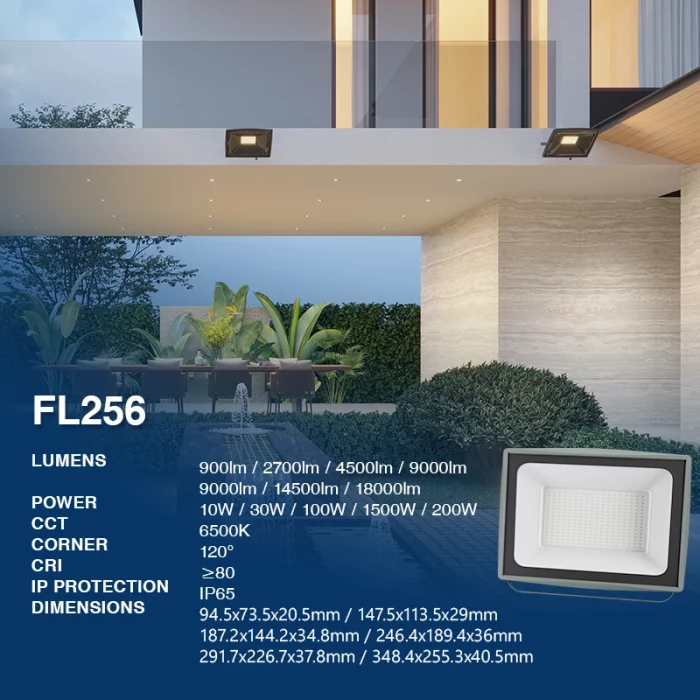 LED Flood Light - Kosoom FL256-Outdoor Lighting--02