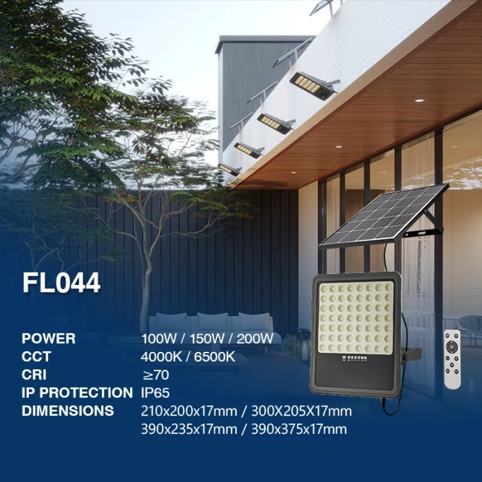 FL044 50W 4000K Solar Floodlight-Solar Flood lights--02