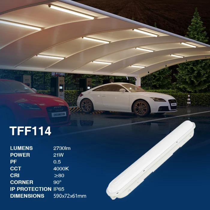 LED Tri Proof Light - Kosoom TF114-Warehouse Lighting--02