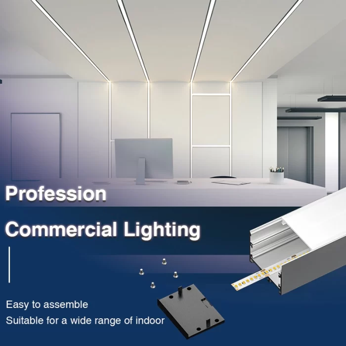 LED Aluminum Channel L2000×48.5×35mm - SP42-Ceiling LED channel--02